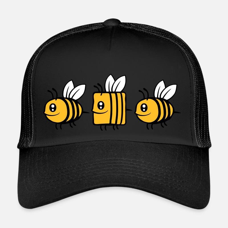 bee different Comic Biene Trucker Cap