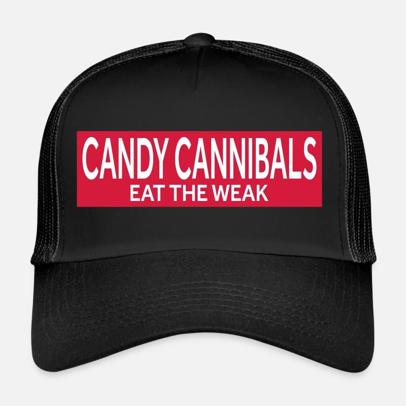 CANDY CANNIBALS - MANGEZ LES FAIBLES Casquette trucker 