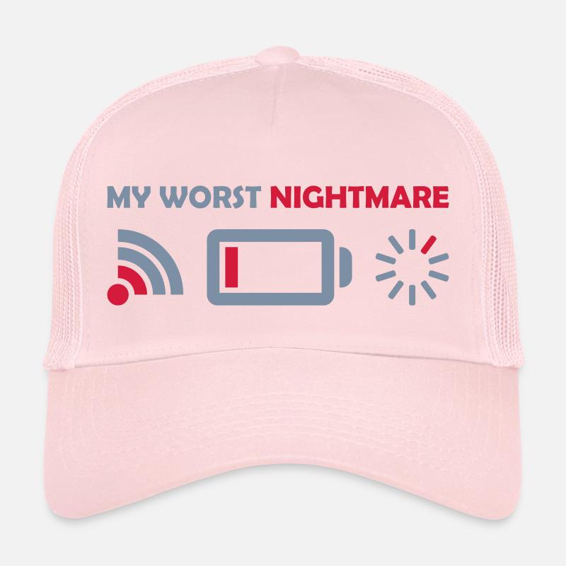 Mon pire cauchemar Logos Casquette trucker 