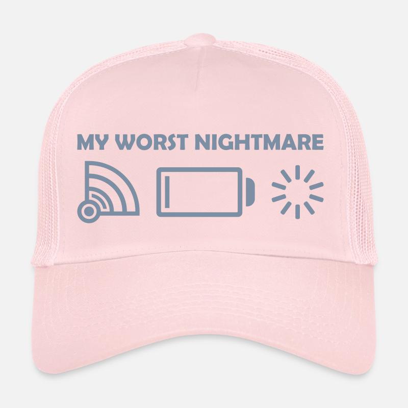 Logos my worst nightmare Trucker Cap