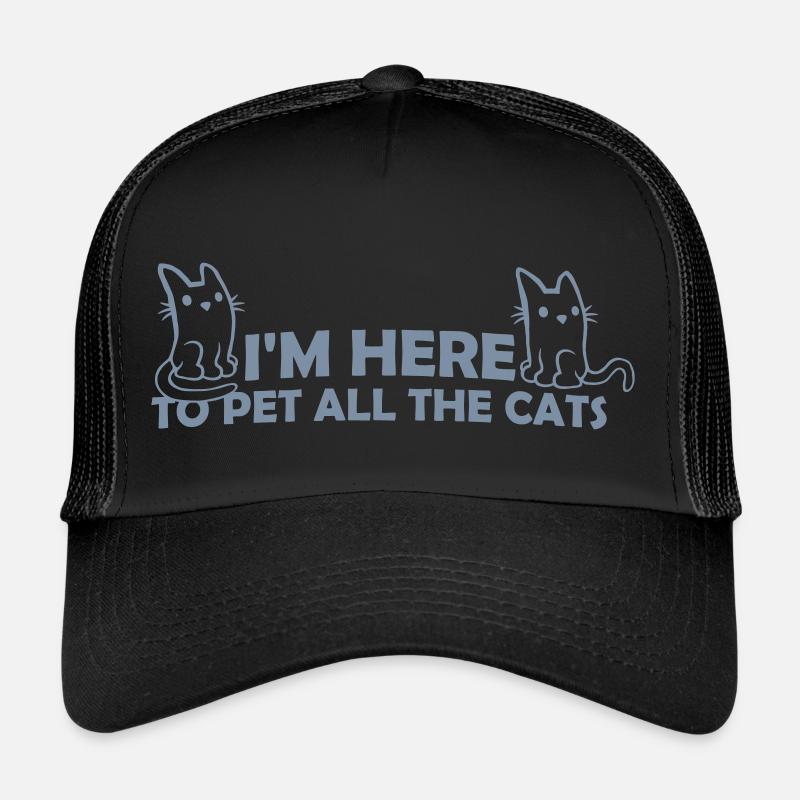 Animaux de compagnie tous les chats Casquette trucker 