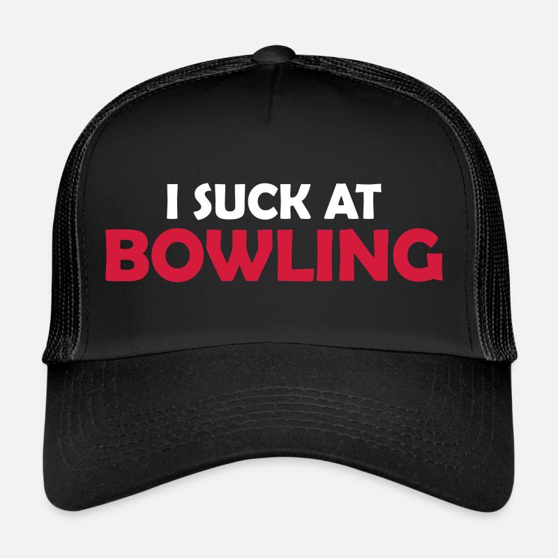 Je suis nul au bowling Casquette trucker 
