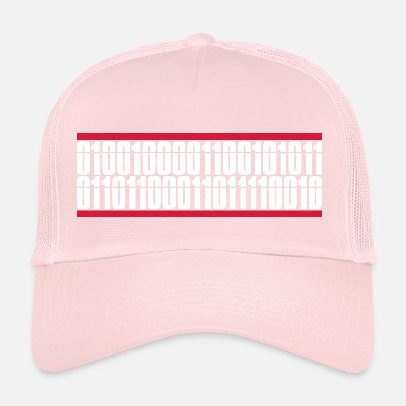 Binary Code Program Language Trucker Cap
