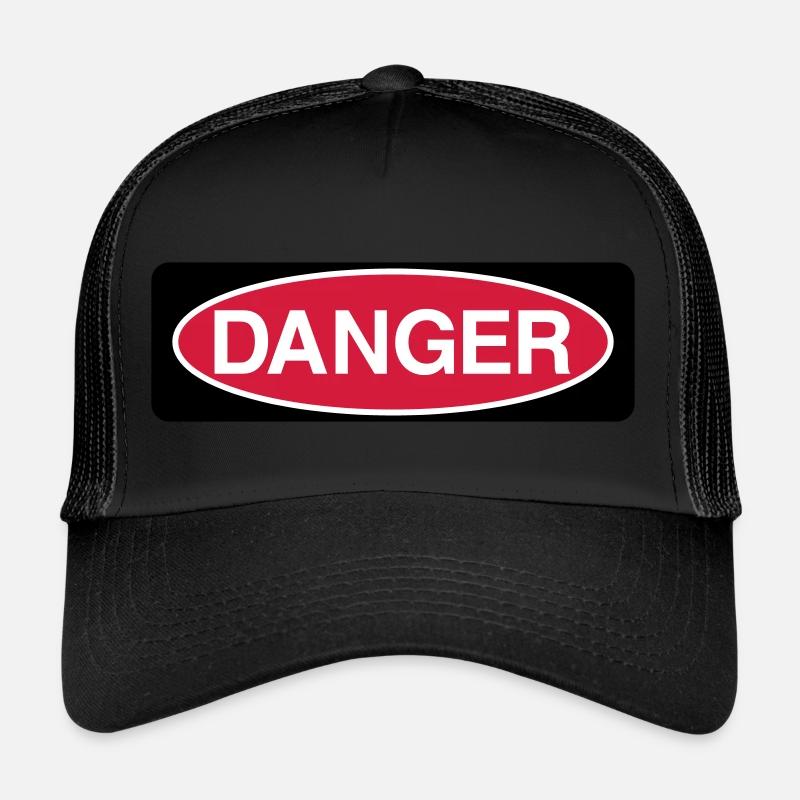 Danger Casquette trucker 