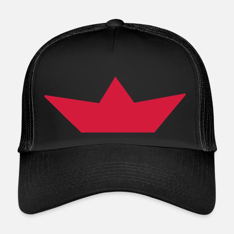 Couronne rouge Casquette trucker 