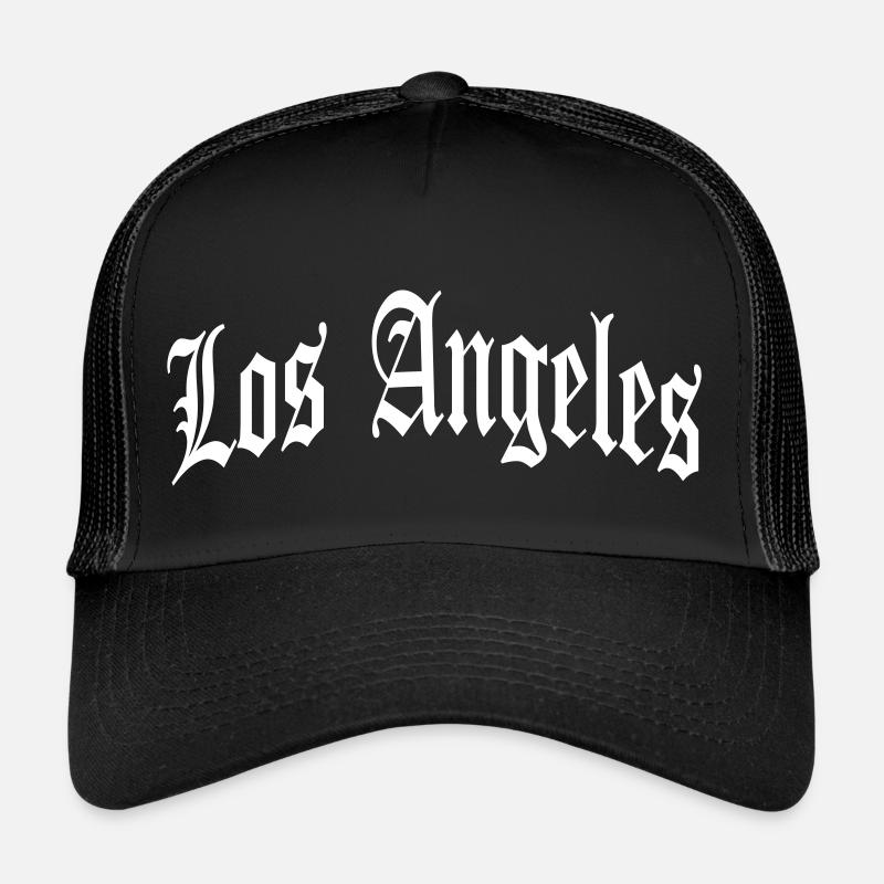 Los Angeles - Trucker Cap - Schwarz/Schwarz