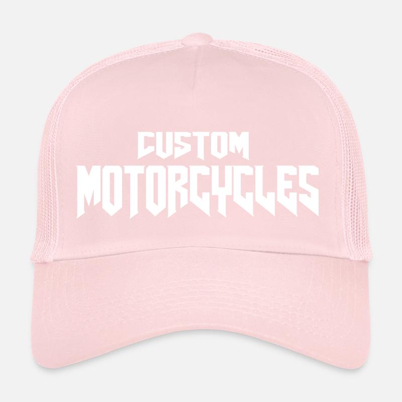 Custom Motorcycles Chopper Biker Trucker Cap