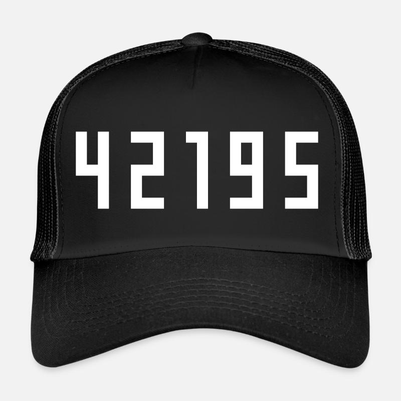 Marathon 42195 mètres Casquette trucker 