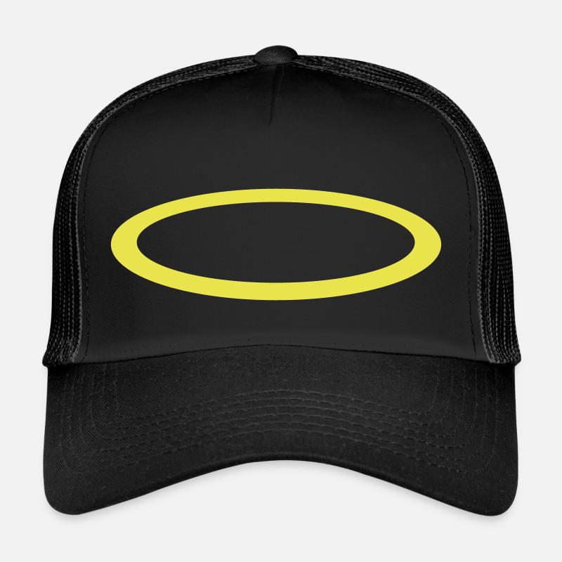 ange - Casquette trucker  - noir/noir