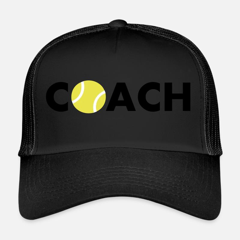 tennis coach Trucker Cap