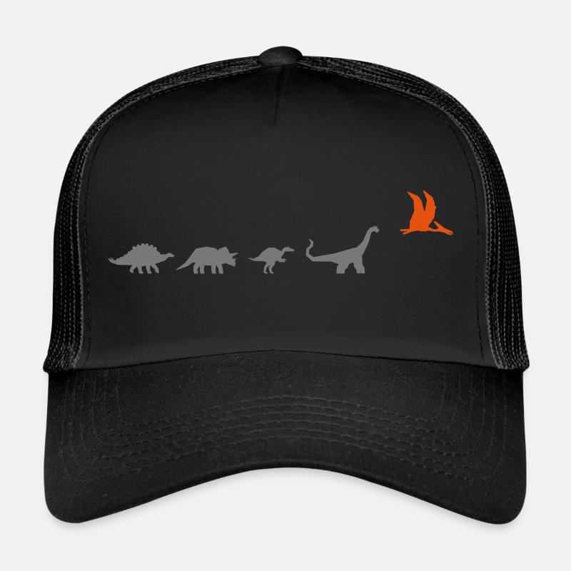 Dinosaur vector Trucker Cap