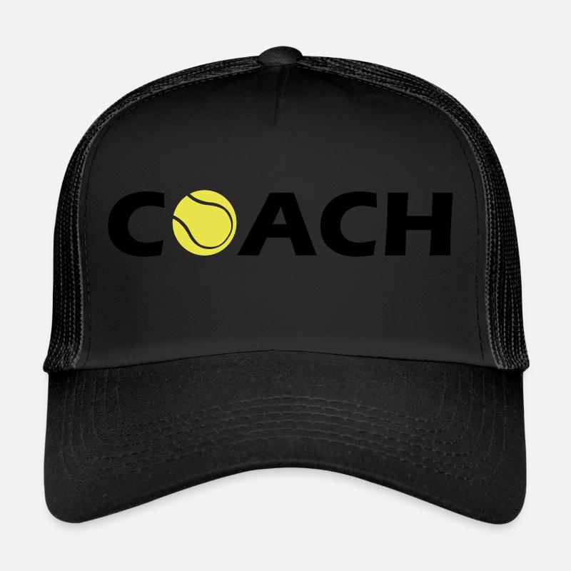 tennis coach Trucker Cap