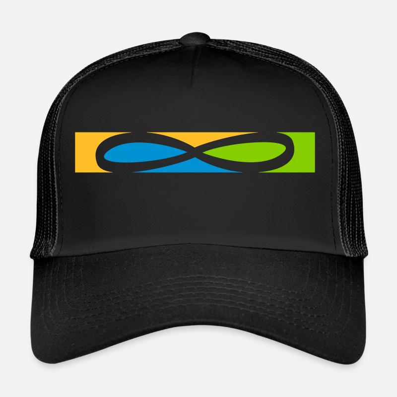 Icône Stripe Infinity Casquette trucker 