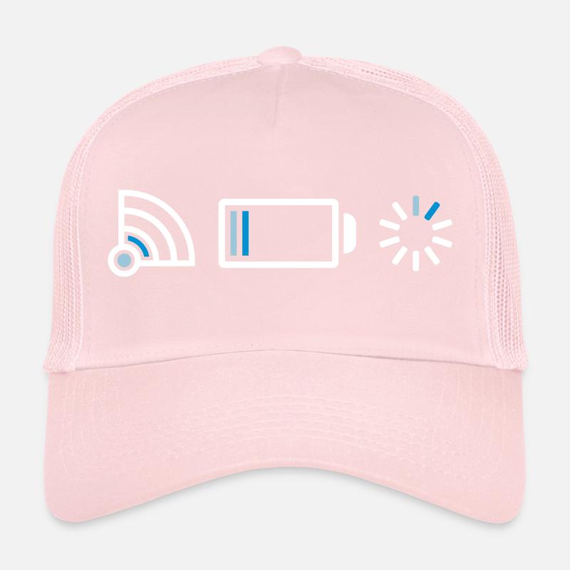 Internet sans connexion batterie Casquette trucker 