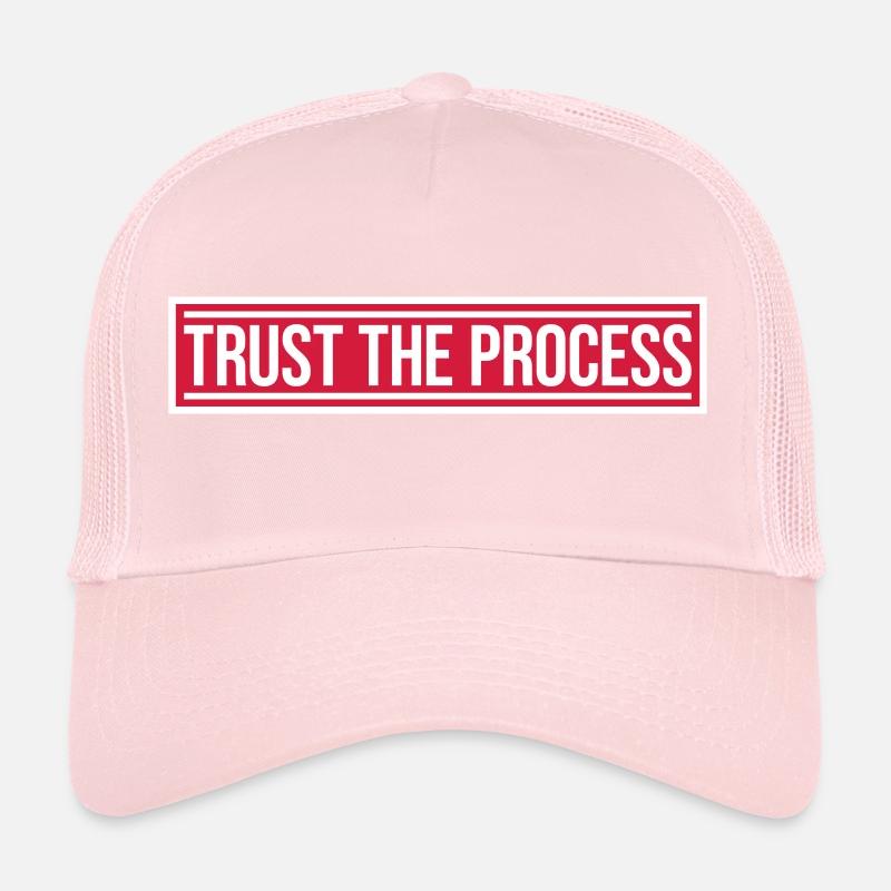 trust the process Quote Trucker Cap