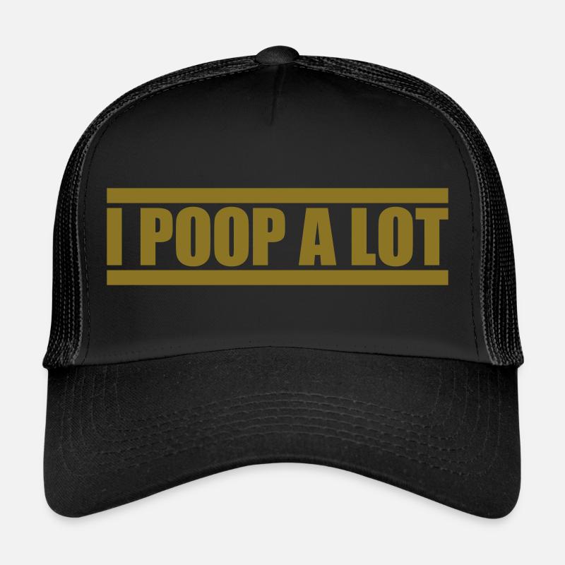 Je fais beaucoup caca Casquette trucker 