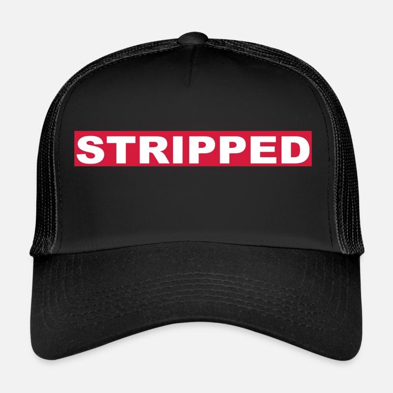Ausziehen - Trucker Cap - Schwarz/Schwarz