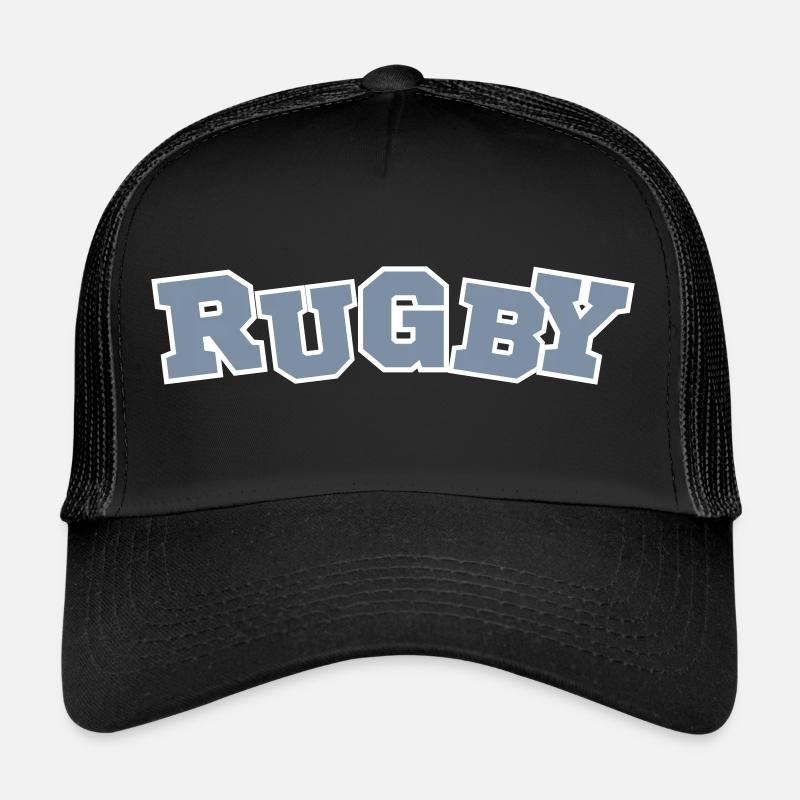 Rugby : clair, puissant, classique Casquette trucker 