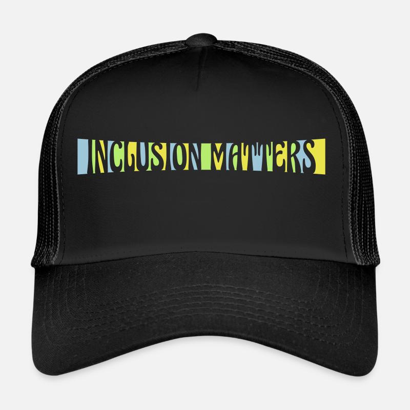 L’inclusion compte Citation du logo Casquette trucker 