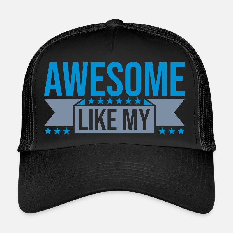Insérer du texte génial comme Casquette trucker 