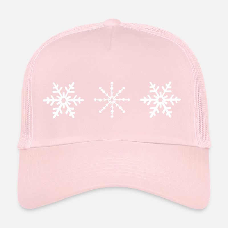 snowflakes Trucker Cap