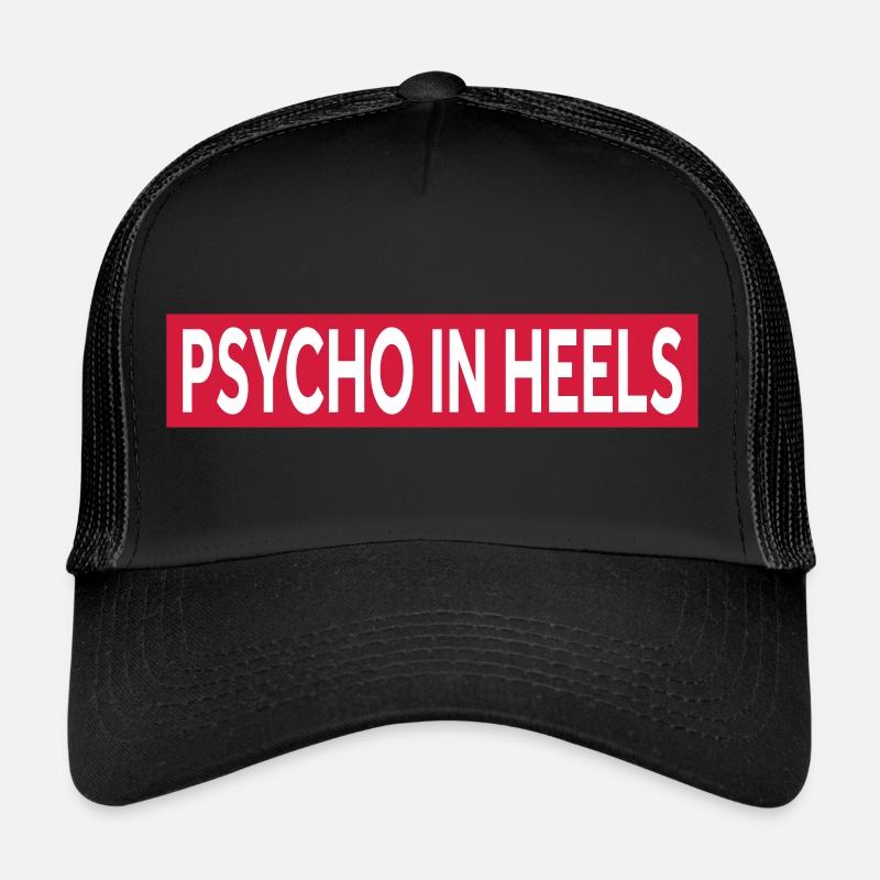 PSYCHO EN TALONS Casquette trucker 