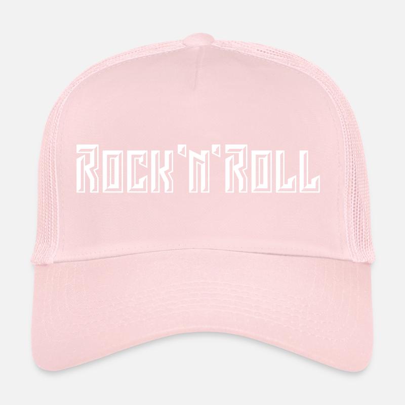 Lettrage Rock 'n' Roll (3D / NEG / 1C) Casquette trucker 