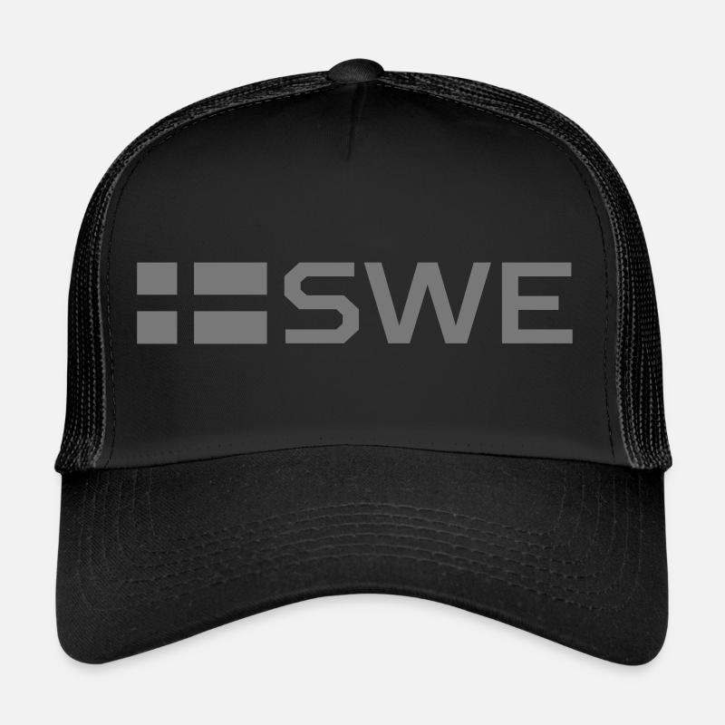 Swedish flag Trucker Cap