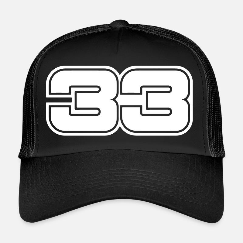 Max 33 - Trucker Cap - black/black