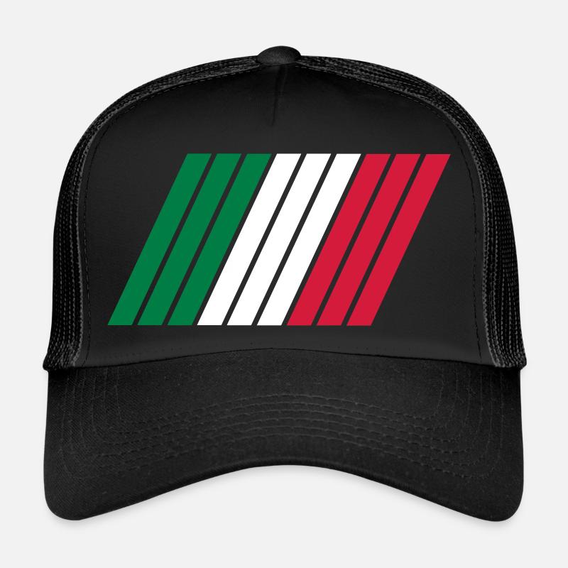 Rayures Italie Casquette trucker 