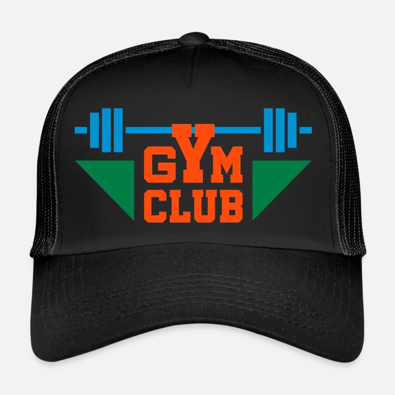 Club de gym (haltères, triangles) Casquette trucker 