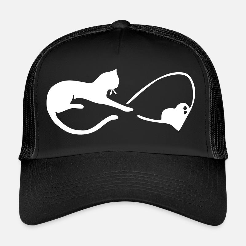 unendliches herz katze katzen Trucker Cap