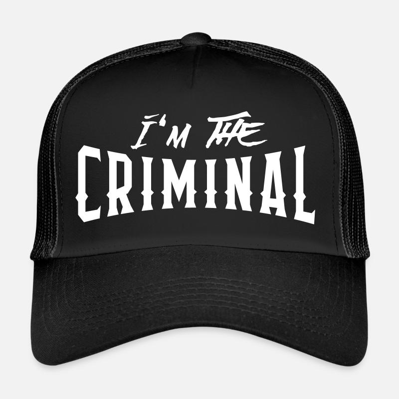 Criminal - Alibi Partnerlook P62 A Casquette trucker 