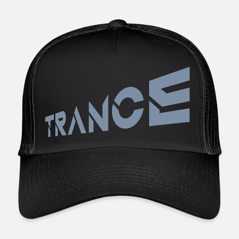 Musique de lettrage Techno Trance Casquette trucker 