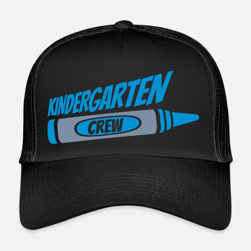 Équipe de l’équipe de maternelle du crayon de cire Casquette trucker 