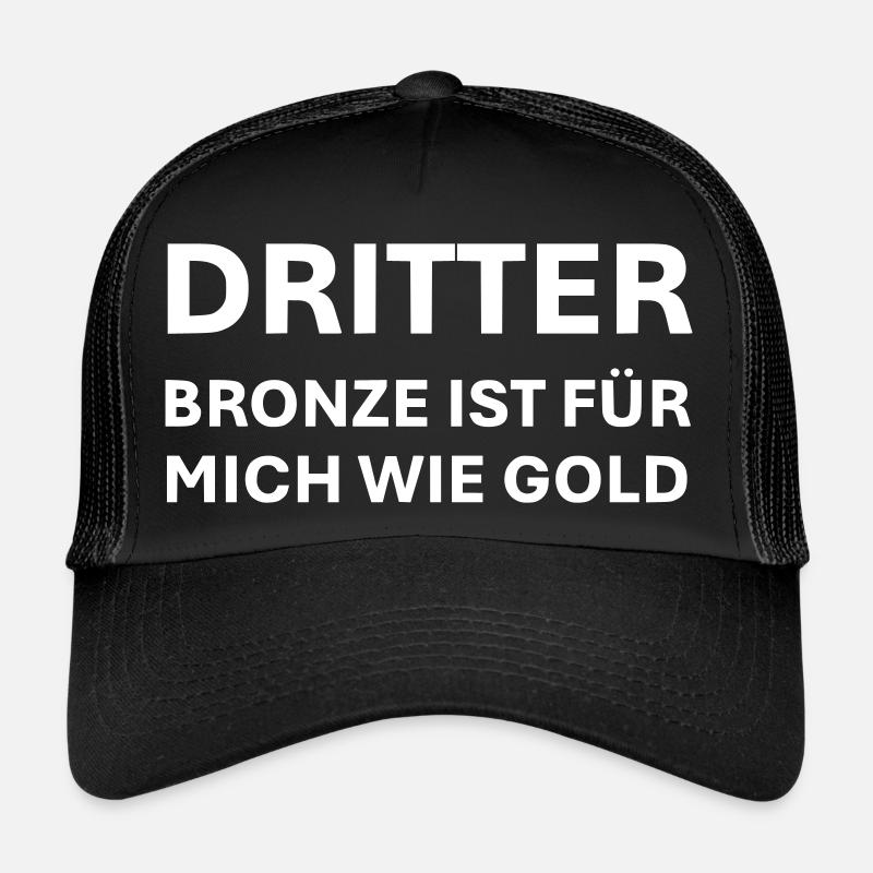 Third Branze, c’est comme de l’or pour moi. Casquette trucker 