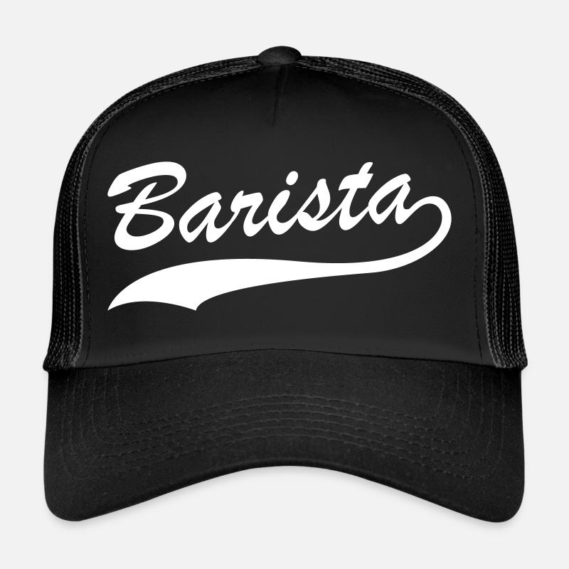 Barista - Trucker Cap - Schwarz/Schwarz