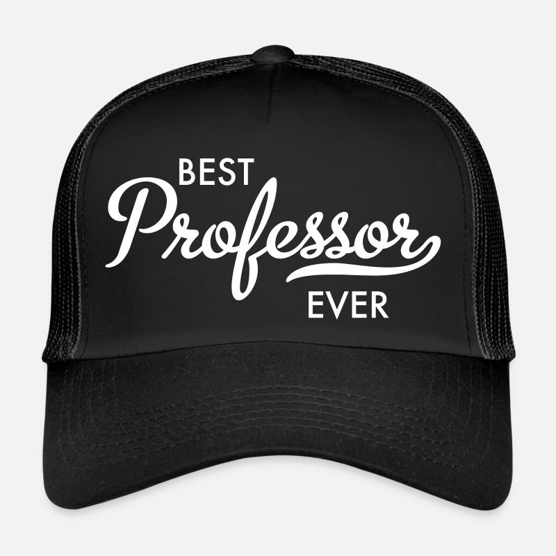 professor - Trucker Cap - black/black
