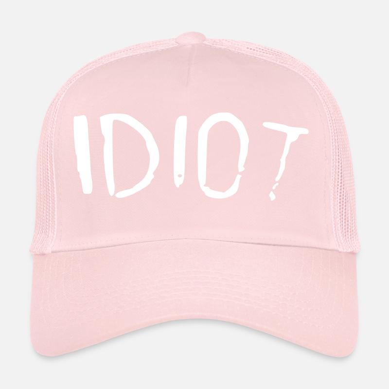 idiot Casquette trucker 