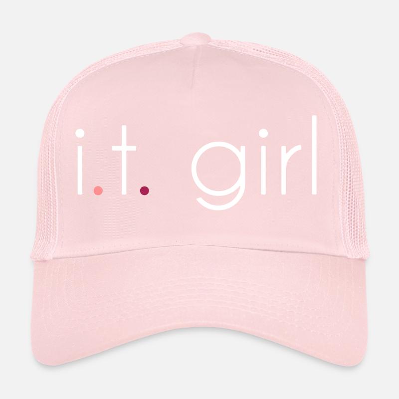 coder shirt it girl Trucker Cap