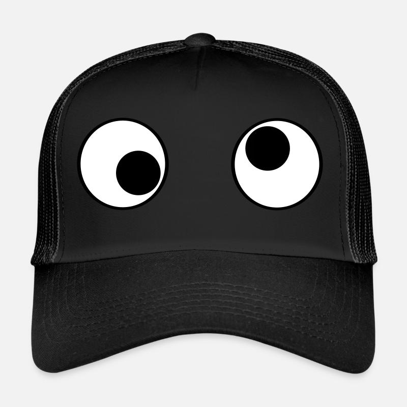 Yeux funny Casquette trucker 