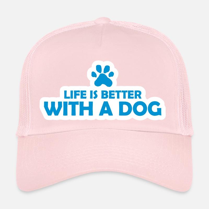 mieux avec un chien Casquette trucker 