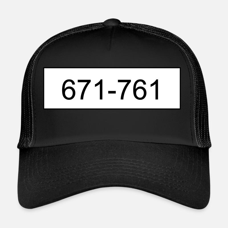 Panzerknacker karneval - Trucker Cap - Schwarz/Schwarz