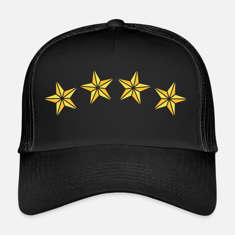 4 Sterne / 4 stars (2c) Trucker Cap