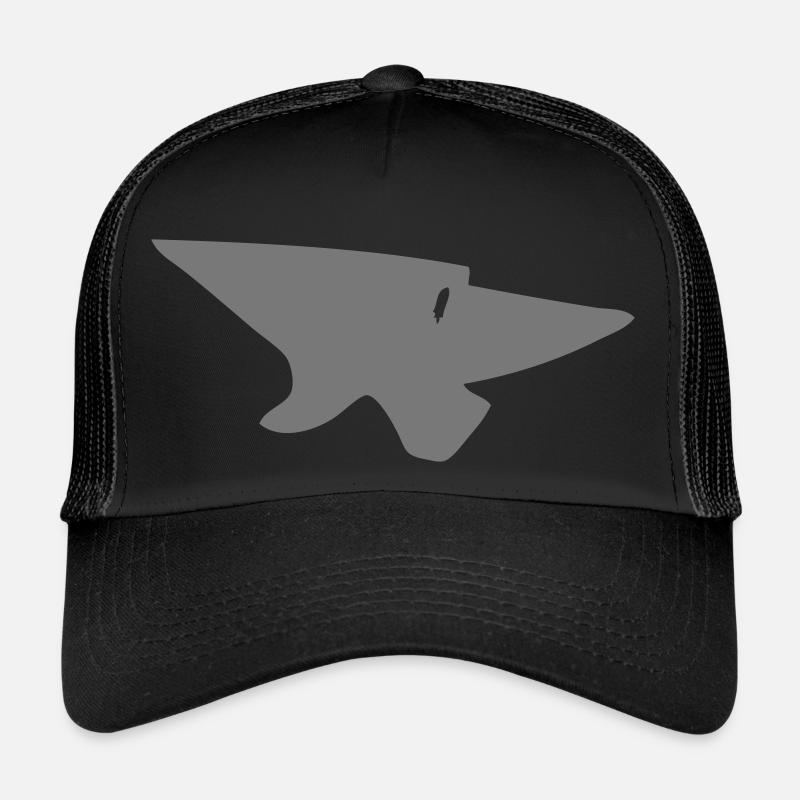 Amboss - Trucker Cap - Schwarz/Schwarz