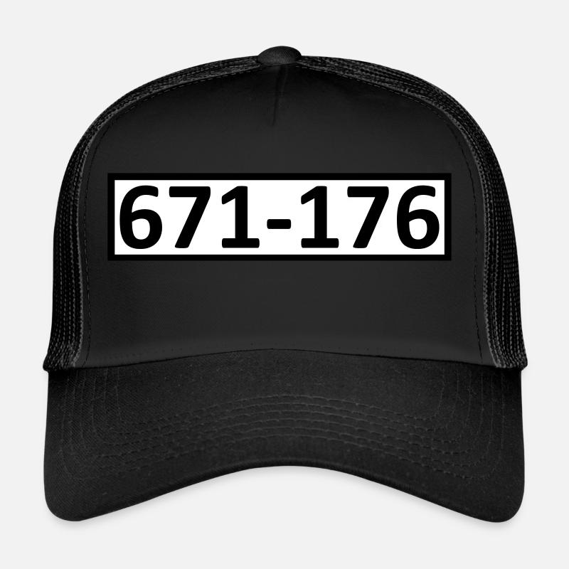 Panzerknacker - Trucker Cap - Schwarz/Schwarz