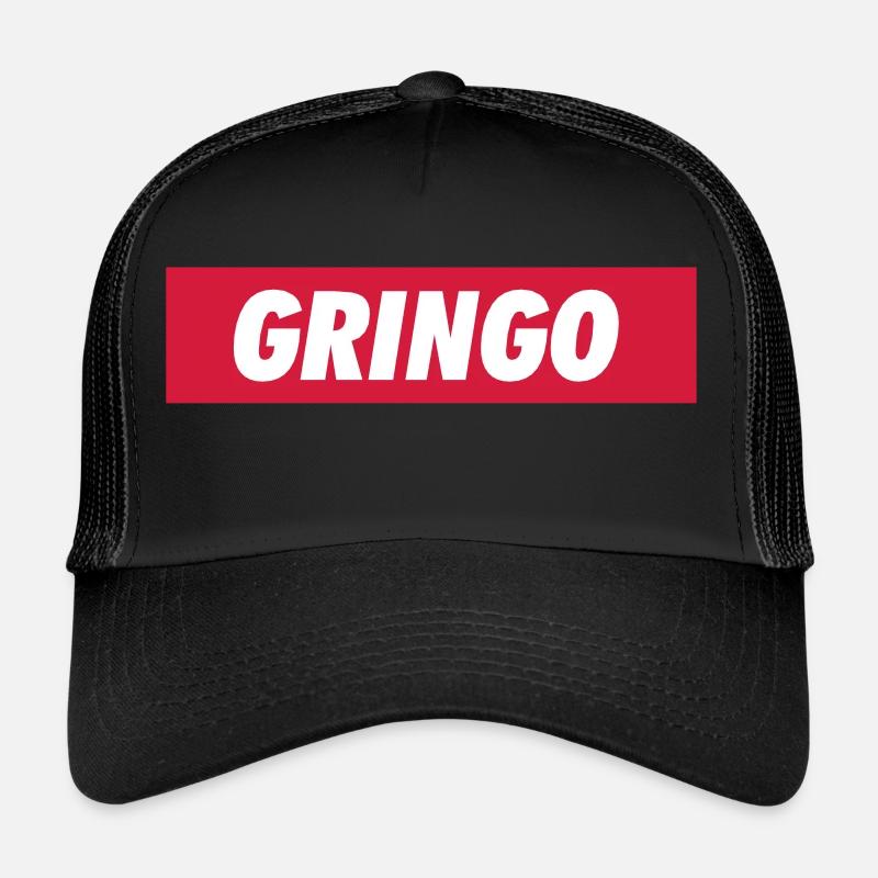 Gringo - Trucker Cap - black/black