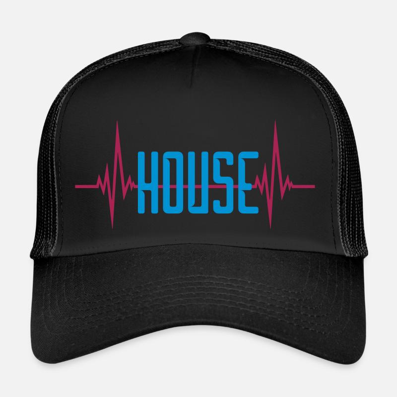 Frequency House Puls Logo Trucker Cap