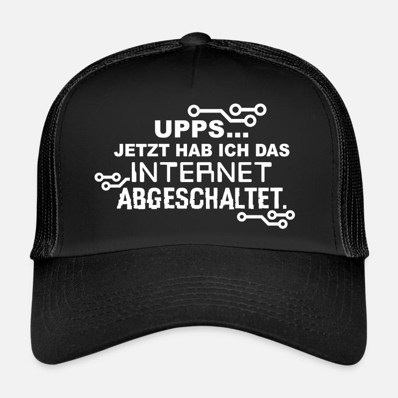 Internet abgeschaltet Trucker Cap