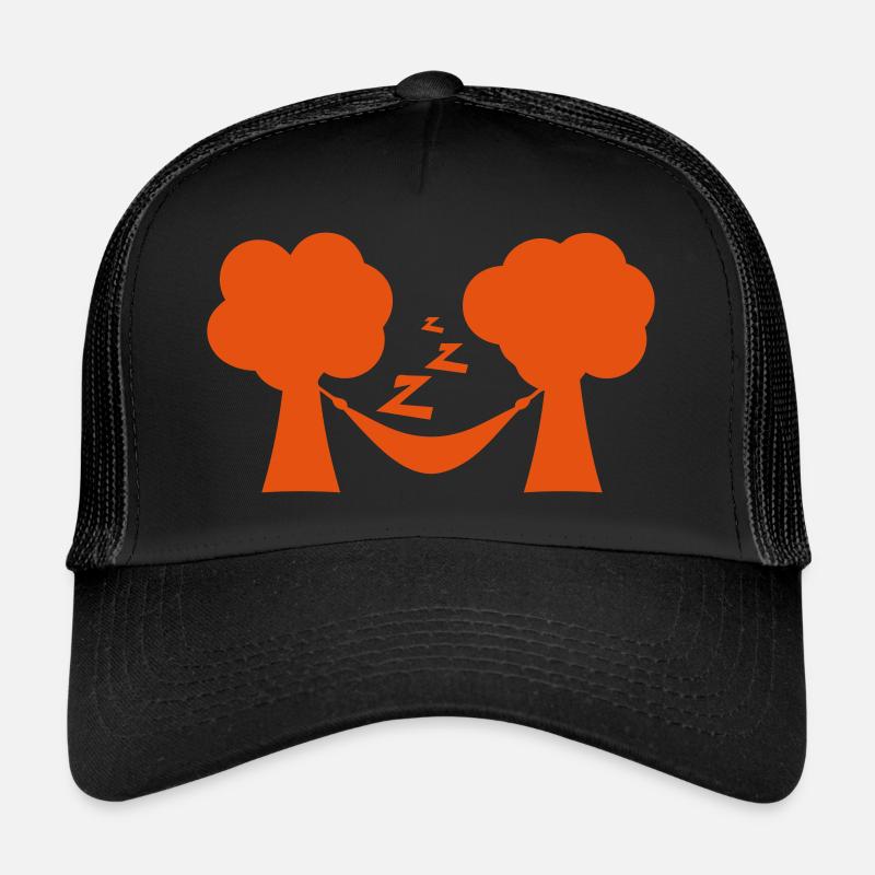 hammock tree zzz sleep nap sleeps sleep Trucker Cap